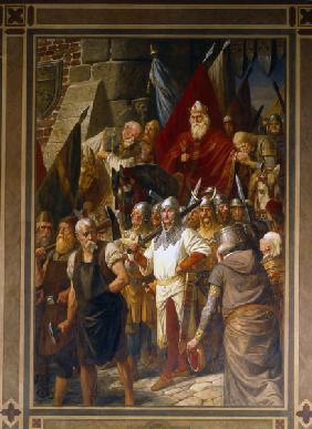 Heinrich IV. in Mainz 1105