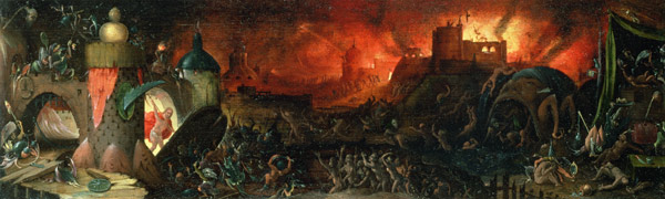 The Harrowing of Hell von Herri met de Bles