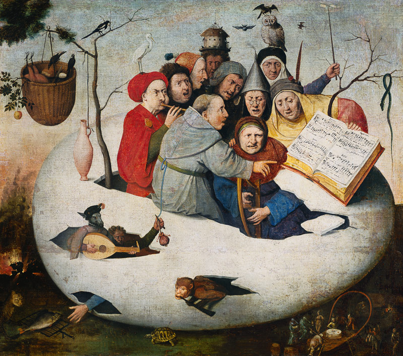 The Concert in the Egg von Hieronymus Bosch