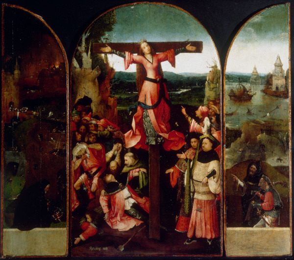 Bosch / Altar-piece of St. Julia/detail von Hieronymus Bosch