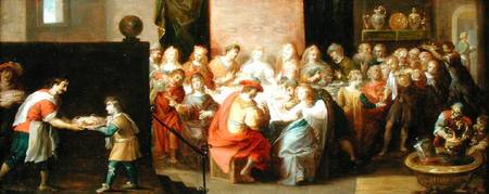 The Marriage Feast at Cana von Hieronymus II Francken