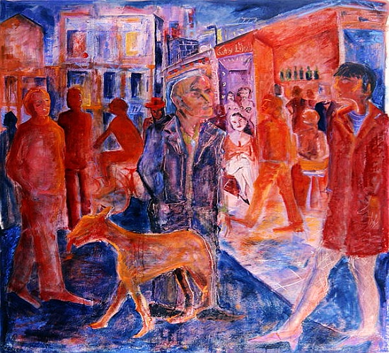 Red Street, 2007-08 von Hilary  Rosen