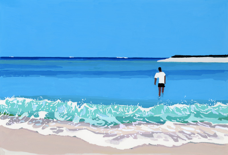 Sea and man von Hiroyuki Izutsu