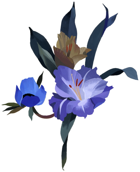 Imaginary flowers 2 von Hiroyuki Izutsu