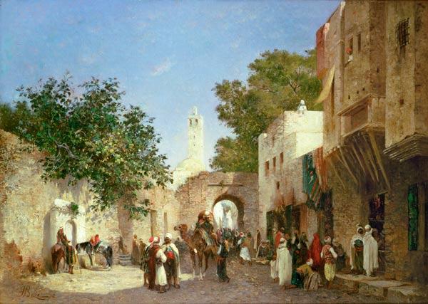 Arab Street Scene 1872