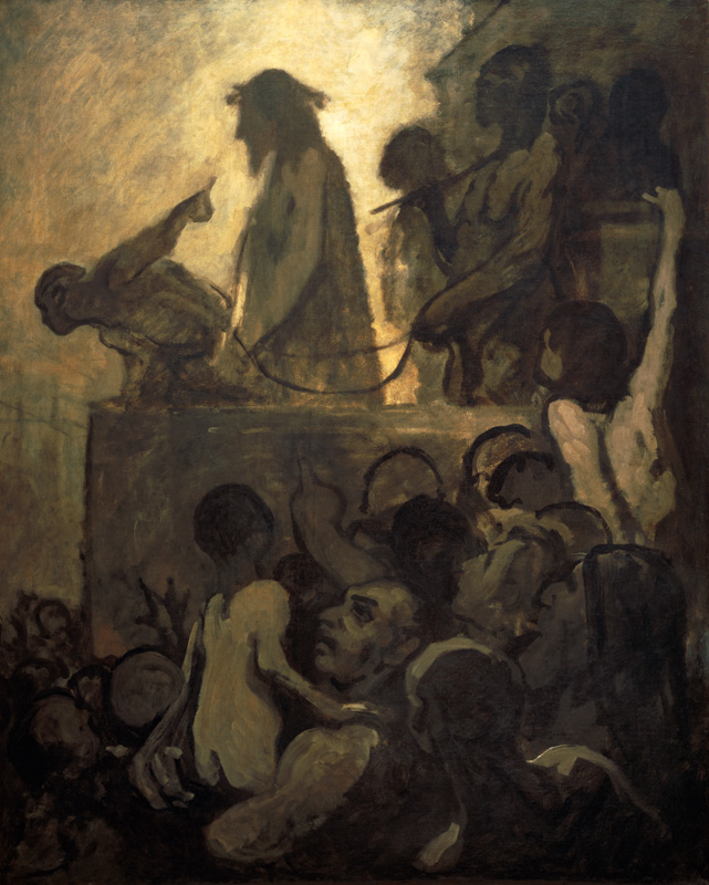 Ecce Homo von Honoré Daumier