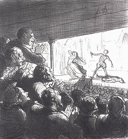 Croquis de Théâtre von Honoré Daumier