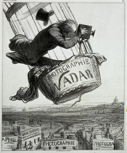 Daumier/Nadar,elevant la Photographie... von Honoré Daumier