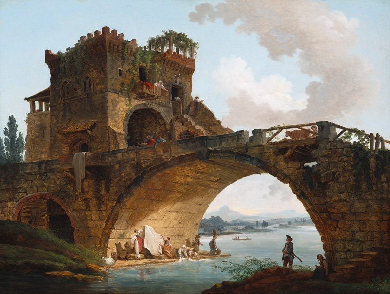 The Ponte Salario von Hubert Robert