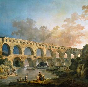 Der Pont-du-Gard. 1787
