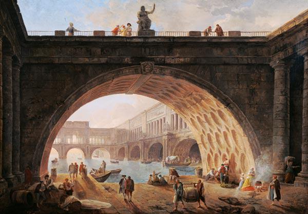 A Port, c.1760 (oil on canvas) 1838