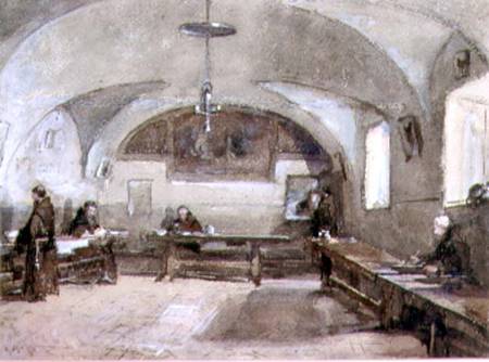 Interior of the Capuchin Convent at Albano von Hugh Carter