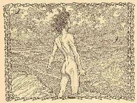 Sturmgebet,  Tafel 11  aus dem Portfolio Lebenszeichen 1908