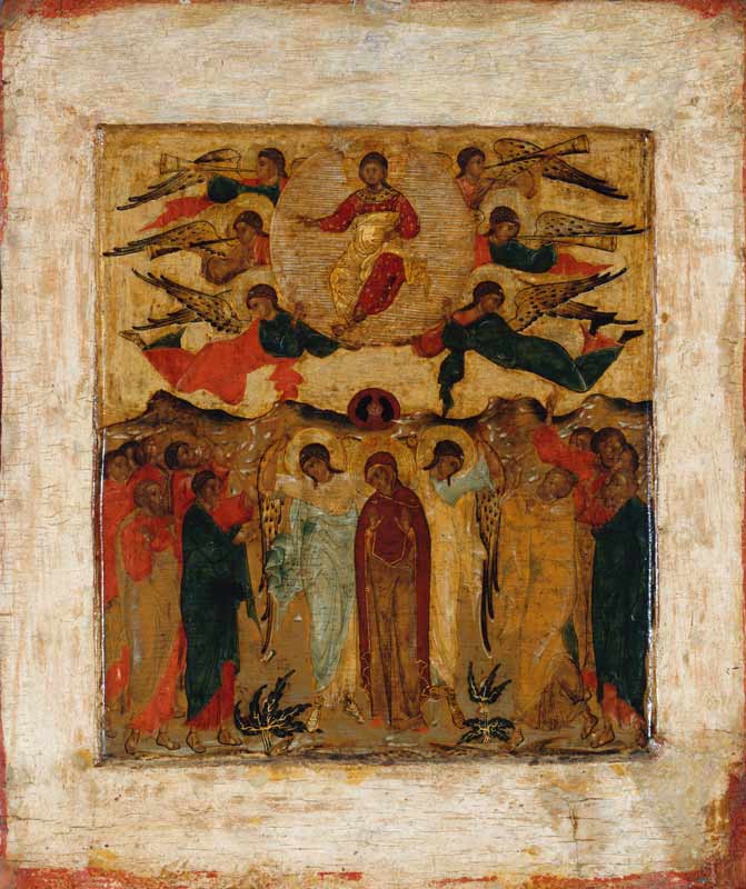 Die Himmelfahrt Christi. von Ikone (russisch)