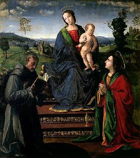 Madonna and Child with St. Francis of Assisi and St. Mary Magdalene
