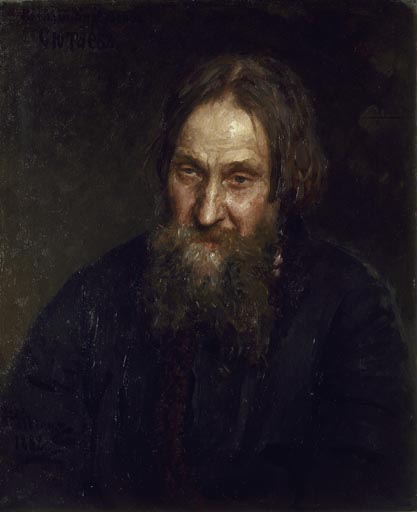 Der Geistliche W.K.Sjutajew von Ilja Jefimowitsch Repin