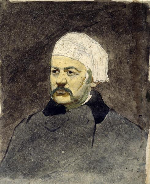 Michail I. Glinka / Aquarell v.Repin von Ilja Jefimowitsch Repin