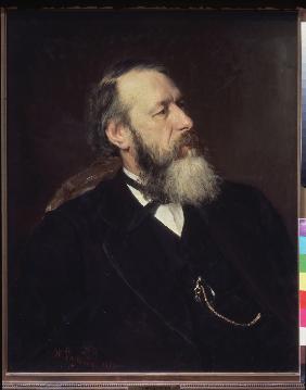 Porträt des Literaturkritikers Wladimir Stassow (1824-1906) 1873