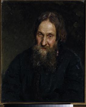 Porträt von Wassili Kirillowitsch Sjutajew (1819-1892) 1882