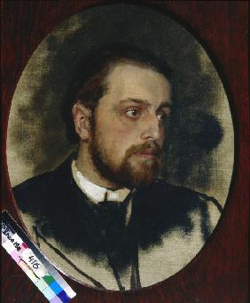 Porträt von Wladimir Tschertkow, Schriftsteller und Sekretär von Lew Tolstoi