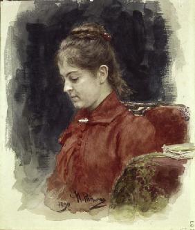 Bildnis Jelisaweta Lawrowa 1890