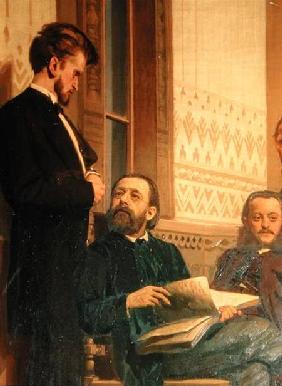 Eduard Frantsovitch Napravnik (1839-1916) and Bedrich Smetana (1824-84), from Slavonic Composers 1890s