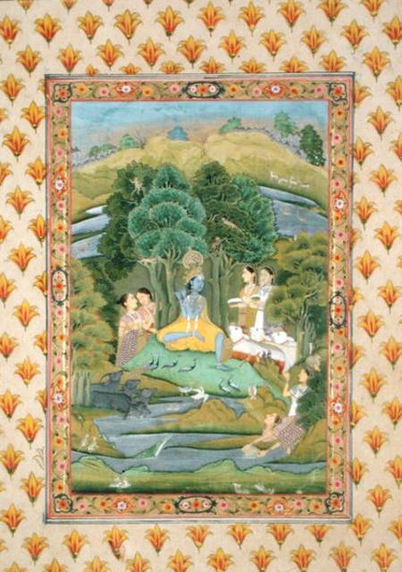 Krishna and the Gopis von Indian School