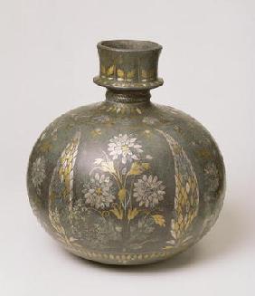 Mughal Flask (metalwork) 1856