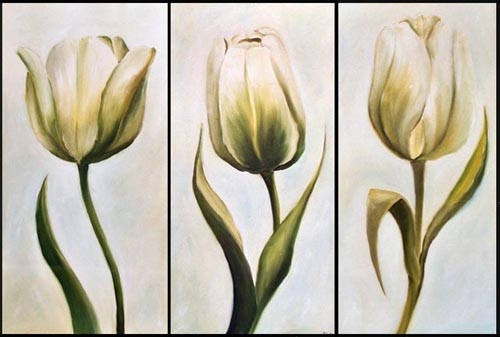Drei Tulpen von Ingeborg Kuhn