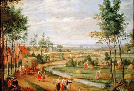 The Harvest, or Summer von Isaak van Oosten