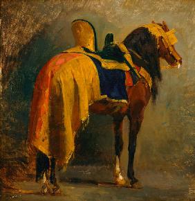 Pferd mit Schabracke 1860