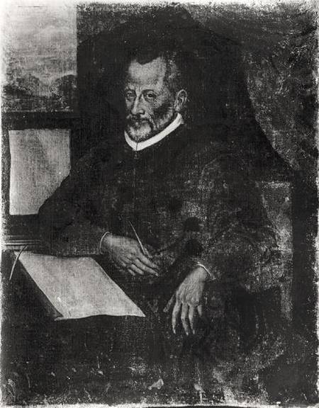 Portrait of Giovanni Pierluigi da Palestrina (1525-94) von Scuola pittorica italiana