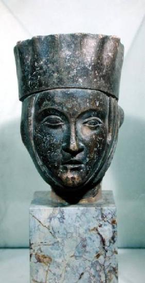 Head of a Woman with a Hat 1225-30