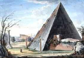 Pyramid tomb of Caius Cestus