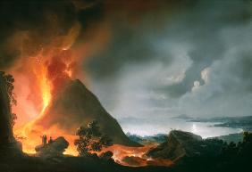 Der Ausbruch des Vesuv 1810