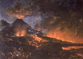 Vesuvius Erupting