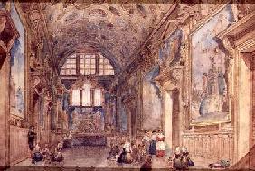 View of an Interior of the Doge's Palace in Venice c. 1840