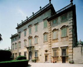 Facade of Villa La Pietra (photograph) 1833