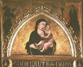 Madonna and Child (tempera on panel) 1833