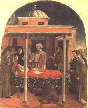 The Funeral of St. Jerome, Ferrarese School, 1450 19th