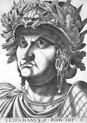 Vespasian (9-79 AD), 1596 (engraving) 1824