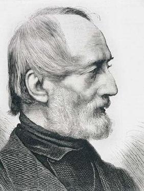 Giuseppe Mazzini (1805-72) Italian Writer, Revolutionary and Political Thinker (engraving) 19th
