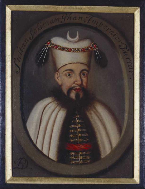 Porträt von Ottoman Sultan, Suleiman. von Italienisch