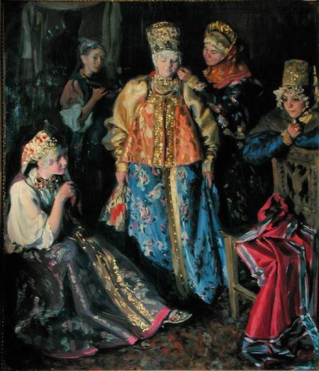 Braut clothing von Ivan Semyonovich Kulikov