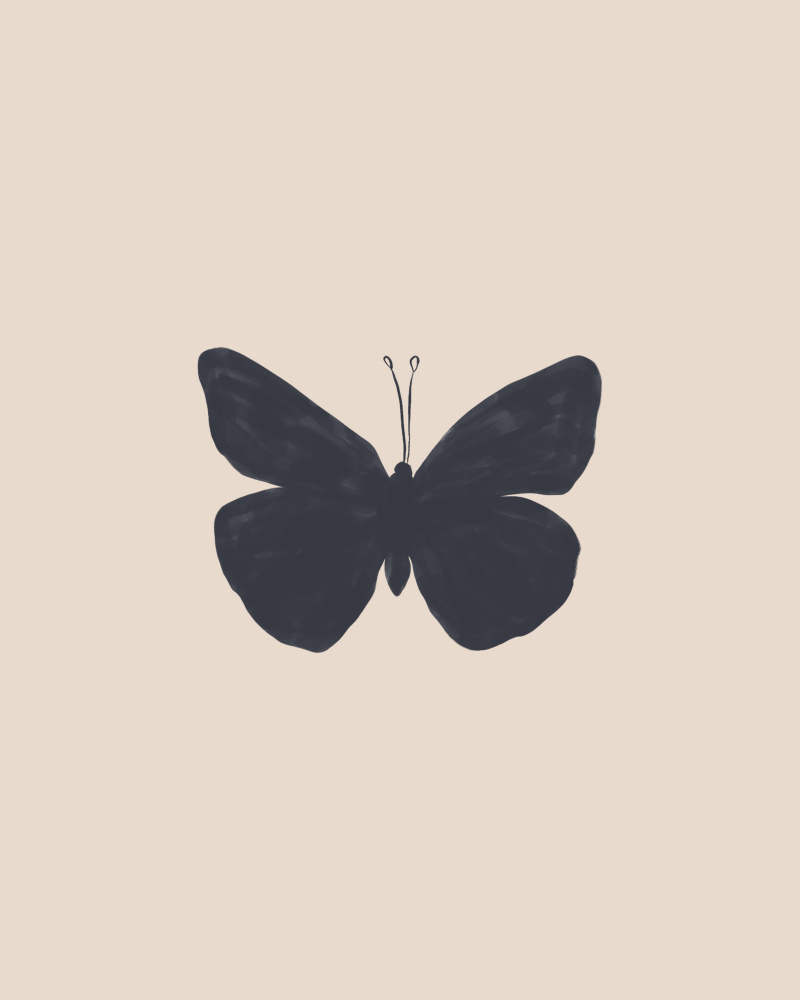 Schmetterling von Ivy Green Illustrations