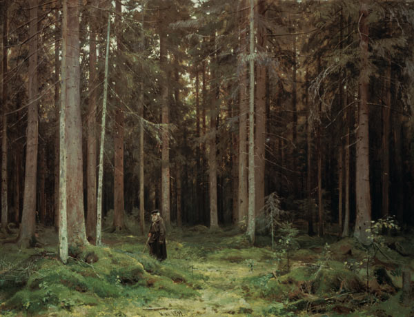 Shishkin / Countess Mordvinova s Forest von Iwan Iwanowitsch Schischkin
