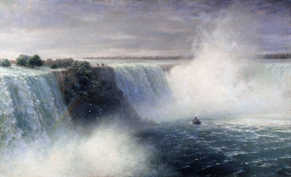 Die Niagarafälle von Iwan Konstantinowitsch Aiwasowski