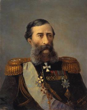 Porträt von Graf Michael Tarielowitsch Loris-Melikow (1825-1888) 1888