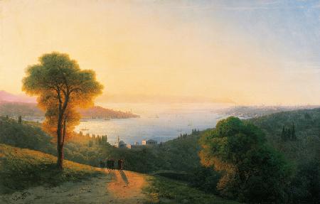 Blick auf den Bosporus von der europäischen Seite 1874