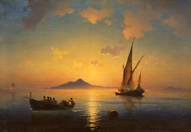 Die Bucht von Neapel 1841